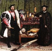HEINTZ, Joseph the Younger Jean de Dinteville and Georges de Selve USA oil painting artist